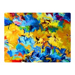 Abstract Art Double Sided Flano Blanket (mini) by gasi