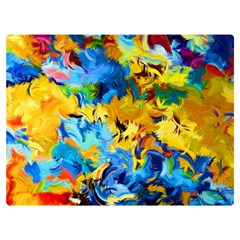 Abstract Art Double Sided Flano Blanket (extra Small) by gasi