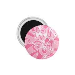 Pink Zendoodle 1 75  Magnets by Mazipoodles