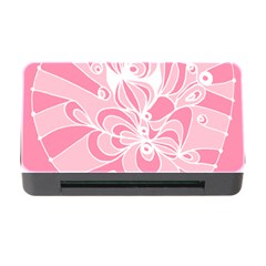 Pink Zendoodle Memory Card Reader with CF