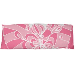Pink Zendoodle Body Pillow Case (dakimakura) by Mazipoodles