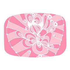 Pink Zendoodle Mini Square Pill Box