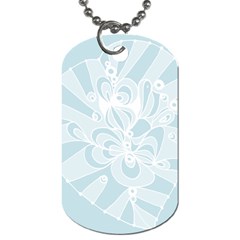Blue 2 Zendoodle Dog Tag (two Sides) by Mazipoodles