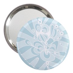 Blue 2 Zendoodle 3  Handbag Mirrors by Mazipoodles