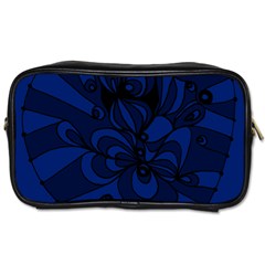 Blue 3 Zendoodle Toiletries Bag (one Side) by Mazipoodles