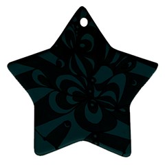 Green Zendoodle Ornament (star) by Mazipoodles