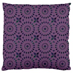 Kaleidoscope Scottish Violet Standard Flano Cushion Case (one Side) by Mazipoodles