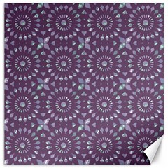 Kaleidoscope Plum Canvas 20  X 20  by Mazipoodles