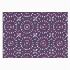 Kaleidoscope Plum Large Glasses Cloth (2 Sides) by Mazipoodles
