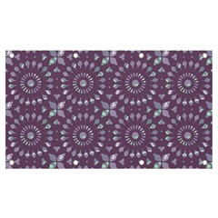 Kaleidoscope Plum Banner And Sign 7  X 4  by Mazipoodles