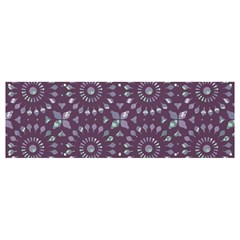 Kaleidoscope Plum Banner And Sign 12  X 4  by Mazipoodles