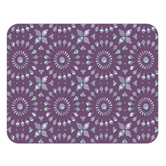 Kaleidoscope Plum Flano Blanket (large) by Mazipoodles