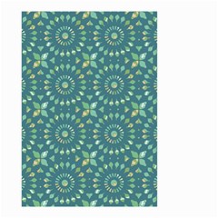 Kaleidoscope Hunter Green Small Garden Flag (two Sides) by Mazipoodles