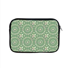 Kaleidoscope Peaceful Green Apple Macbook Pro 15  Zipper Case by Mazipoodles