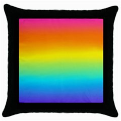 Unicorn Einhorn Licorne 2 Throw Pillow Case (black) by gasi