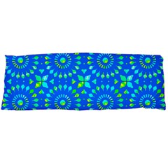 Kaleidoscope Blue Body Pillow Case (dakimakura) by Mazipoodles