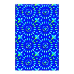 Kaleidoscope Royal Blue Shower Curtain 48  X 72  (small)  by Mazipoodles