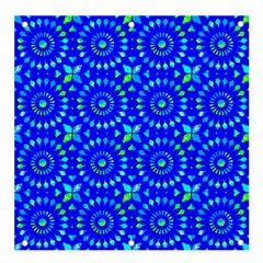 Kaleidoscope Royal Blue Banner And Sign 4  X 4  by Mazipoodles