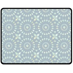 Kaleidoscope Duck Egg Fleece Blanket (medium) by Mazipoodles