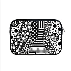 Black And White Design Apple Macbook Pro 15  Zipper Case by gasi