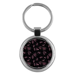 Background Graphic Wallpaper Decor Backdrop Design Art Key Chain (round) by Uceng