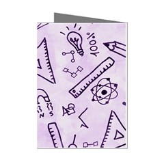 Science Research Curious Search Inspect Scientific Mini Greeting Cards (pkg Of 8) by Uceng