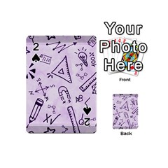Science Research Curious Search Inspect Scientific Playing Cards 54 Designs (mini) by Uceng