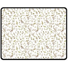 Background Ornamental Pattern Graphic Seamless Fleece Blanket (medium) by Uceng