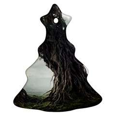 Trees Forest Woods Drawing Fantasy Dream Ornament (christmas Tree) 