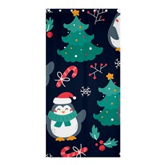 Colorful Funny Christmas Pattern Shower Curtain 36  x 72  (Stall) 