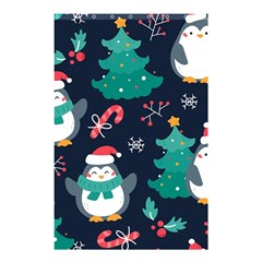 Colorful Funny Christmas Pattern Shower Curtain 48  x 72  (Small) 