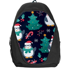 Colorful Funny Christmas Pattern Backpack Bag