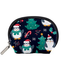 Colorful Funny Christmas Pattern Accessory Pouch (Small)