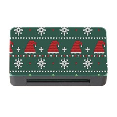 Beautiful Knitted Christmas Pattern Memory Card Reader With Cf by Uceng