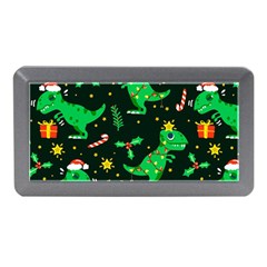 Christmas Funny Pattern Dinosaurs Memory Card Reader (mini) by Uceng