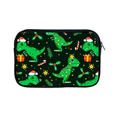 Christmas Funny Pattern Dinosaurs Apple Ipad Mini Zipper Cases by Uceng