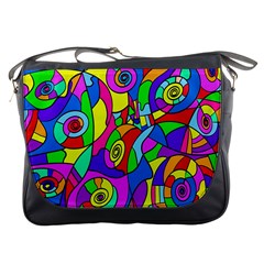 Colorful Stylish Design Messenger Bag by gasi