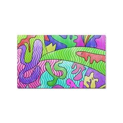 Colorful stylish design Sticker Rectangular (100 pack)