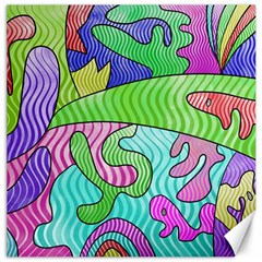 Colorful stylish design Canvas 12  x 12 