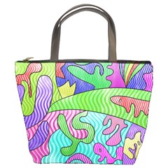 Colorful stylish design Bucket Bag