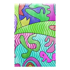 Colorful stylish design Shower Curtain 48  x 72  (Small) 