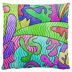 Colorful stylish design Standard Flano Cushion Case (Two Sides)