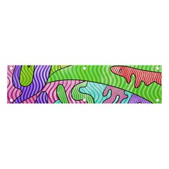 Colorful stylish design Banner and Sign 4  x 1 