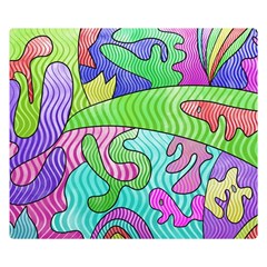 Colorful stylish design Flano Blanket (Small)