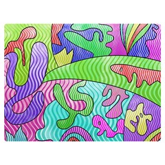 Colorful stylish design Flano Blanket (Extra Small)