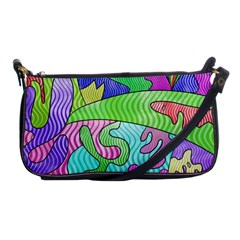 Colorful Stylish Design Shoulder Clutch Bag by gasi