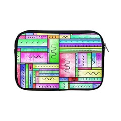 Colorful Pattern Apple Ipad Mini Zipper Cases by gasi