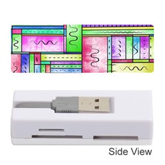 Colorful Pattern Memory Card Reader (stick) by gasi