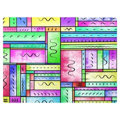 Colorful Pattern Flano Blanket (extra Small) by gasi