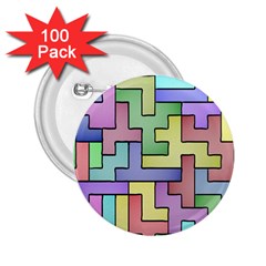 Colorful Stylish Design 2 25  Buttons (100 Pack)  by gasi